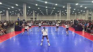 Nationals APV 17 National Black vs CRU Max 17 Match 1 Set 1 7324 [upl. by Burgener]