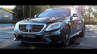 2015 MercedesBenz S 63 AMG 55 V8 Biturbo Exhaust Sound [upl. by Sherr]