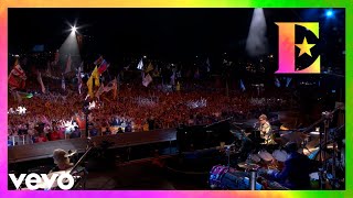 Elton John  Crocodile Rock Live From Glastonbury UK  2023 [upl. by Scotty]