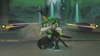 Overwatch  Hanzo Trains Genji [upl. by Aerb]