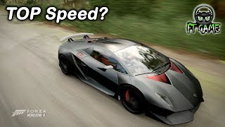 Lamborghini Sesto Elemento TOP Speed and Gameplay  Forza Horizon 4 [upl. by Napas820]