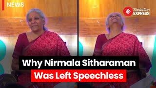 Nirmala Sitharaman Left Speechless To quotGovt My Sleeping Partnerquot Question [upl. by Sivatco645]