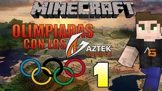 Minecraft  Las olimpiadas con los AG quot Esgrima y Tiro al blanco quot EP 1 [upl. by Akinot507]