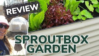 SproutBox Garden Raised Bed Review [upl. by Adnhoj]