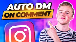 Auto DM Anyone Who Comments on Your Instagram Post Free Template [upl. by September]