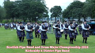 Kirkcaldy amp District Pipe Band  Scottish Championship 2024 [upl. by Ecille104]