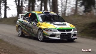 Spa Rally 2016 Michael Albert amp William Mergny Mitsubishi Lancer Evo 9 [upl. by Arias]