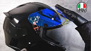 AGV K1  BLACK Unboxing [upl. by Reppep543]