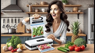 🥡 FoodSaver Handheld Vacuum Food Sealer Machine Cordless  Best Handheld Food Saver Vacuum Sealer 🔒 [upl. by Cathey]