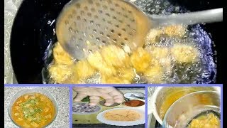 Masoor Daal Pakora Curry Bhapporian Recipe بھپوریاں [upl. by Pia257]