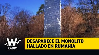 Desaparece el monolito hallado en Rumania [upl. by Eidnahs]