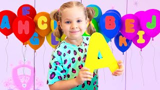 Chanson ABC anglais  Apprendre lalphabet anglais pour les enfants avec Diana [upl. by Areic]