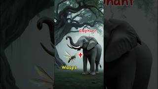 Hybrids animal fusion shorts ytshorts shortsfeed elephant [upl. by Solenne]