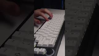 Gamakay LK67  Peace lily switches mechanicalkeyboard keyboard keyboardmod [upl. by Nowaj]