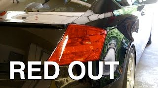 How to Red Out Tail Lights [upl. by Llerroj]