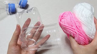 Amazing  Brilliant idea made of plastic bottle and wool  Gift Craft ideas  DIY projects [upl. by Cochrane778]