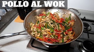 SALTEADO de POLLO con Verduras ◼️ ⛩️ WOK de POLLO Estilo CHINO 🍗⛩️  William Priets [upl. by Eleets969]