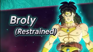 Xenoverse 2  Broly Restrained Animation [upl. by Dasi]