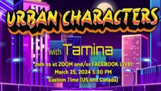 Tamina Urban Characters Webinar [upl. by Lewse]