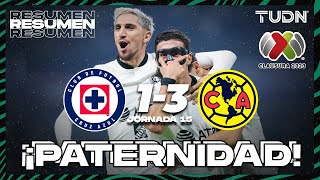 Resumen y goles  Cruz Azul 13 América  CL2023 Liga Mx  J15  TUDN [upl. by Nash]