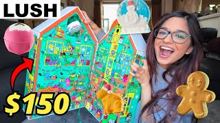 UNBOXING THE BEST ADVENT CALENDAR YET  LUSH 2024 CALENDAR [upl. by Refannej]