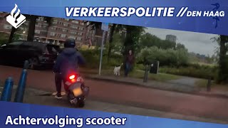 Achtervolging scooter [upl. by Adnuhs]