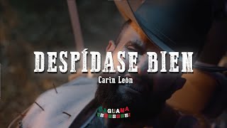 Carin León  Despídase Bien LetraLyrics [upl. by Abekam]