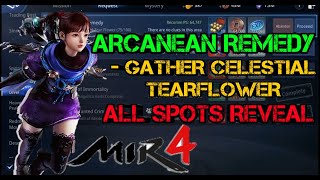 Mir4 Mission Request  Arcanean Remedy  Gather Celestial Tear Flower [upl. by Wera]