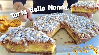 TORTA DELLA NONNA senza cottura FACILE E VELOCE [upl. by Anidan430]