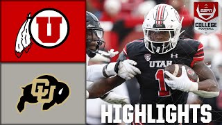 Colorado Buffaloes vs Utah Utes  Full Game Highlights [upl. by Elleiand]