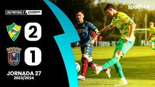 Resumo Mafra 21 Torreense  Liga Portugal SABSEG  sport tv [upl. by Dez]