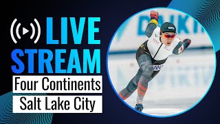 LIVE  Four Continents session  Salt Lake City 2024  SpeedSkating [upl. by Esme215]