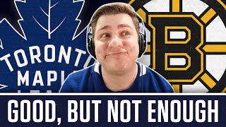 Steve Dangle Reacts To The Maple Leafs Losing Against The Boston Bruins [upl. by Arten261]