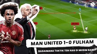 Variasi Taktik Ten Hag  Adaptasi Dengan Pemain Baru Build Up amp High Press [upl. by Imtiaz248]