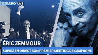 🔴Présidentielle 2022  revoir le meeting dÉric Zemmour à Villepinte [upl. by Rogergcam]