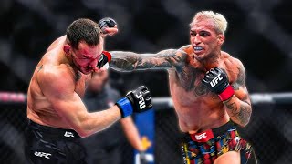 BRUTAL CHARLES OLIVEIRA VS MICHAEL CHANDLER [upl. by Annazor139]