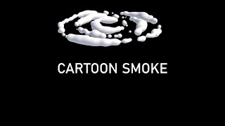 C4D  CARTOON SMOKE  МУЛЬТЯШНЫЙ ДЫМ [upl. by Llenrod]