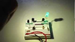 Light sensor using photodiode buildcircuitcom [upl. by Mellicent]