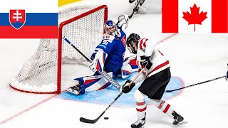 SLOVENSKO VS KANADA HLINKA GRETZKY CUP 2022 [upl. by Eilerua]