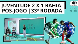 JUVENTUDE 2 X 1 BAHIA  TRICOLOR VOLTA COM RESULTADO NEGATIVO [upl. by Rraval]