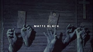 UICIDEBOY  MATTE BLACK Lyric Video [upl. by Elder]