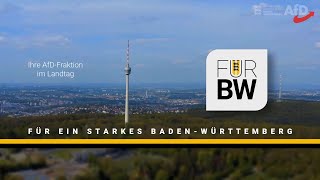 Das Alternative Verkehrskonzept Ihrer AfDFraktion im Landtag – für ein starkes BadenWürttemberg [upl. by Malory]