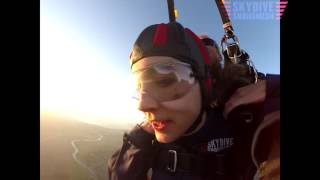 Sierra Gublers Tandem skydive [upl. by Solberg]