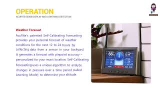 Setup of AcuRite 06058 5in1 HighDefinition Display with Lightning Detection [upl. by Andaira633]