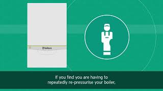 How to repressurise your ecoTEC exclusive boiler  Vaillant [upl. by Giverin]