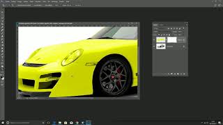 Photoshop  Modifier couleur blanche dun objet [upl. by Spohr]