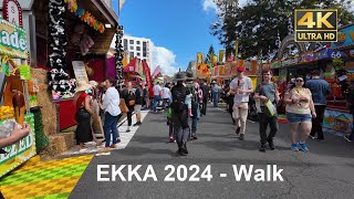 Brisbane EKKA Walkthrough 4K60fps  Royal Queensland Show 2024  First Day [upl. by Santiago98]