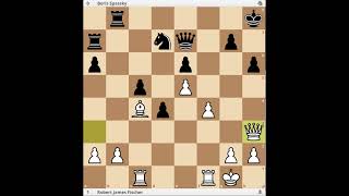 Fischer vs Spassky  1972  Game 6 [upl. by Yarvis]