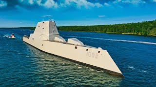 Zumwalt class destroyer  class of guided missile destroyers built for the United States Navy [upl. by Assiruam]