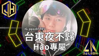 台東夜不歸✘中英文重節奏✘Hao專屬✘DJ Leon小良 2020 [upl. by Kcirdot]